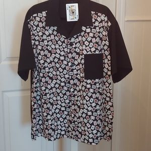 Dirty Dogs Men's Bowling Shirt